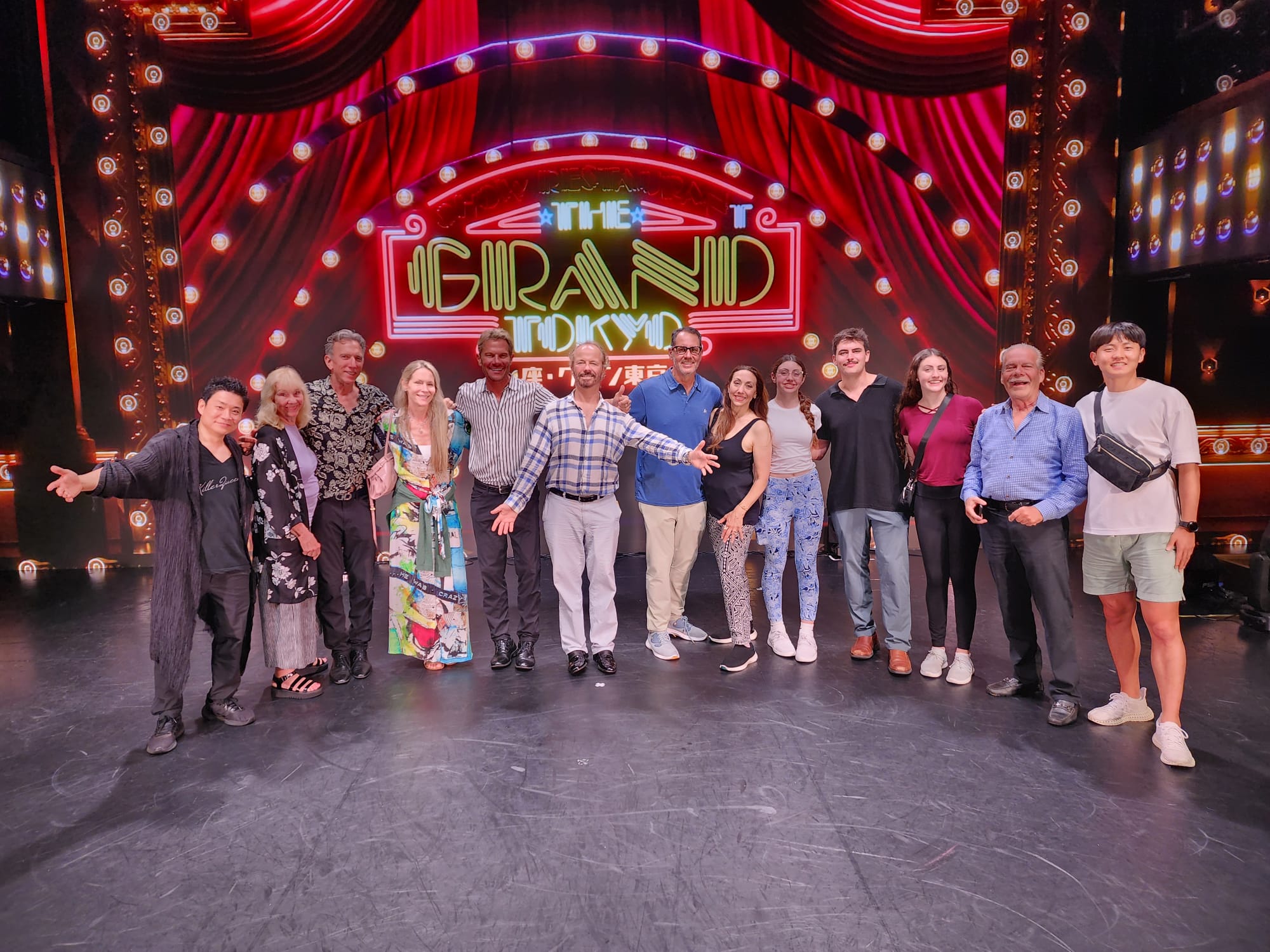 Group at Meiji Shrine entrance